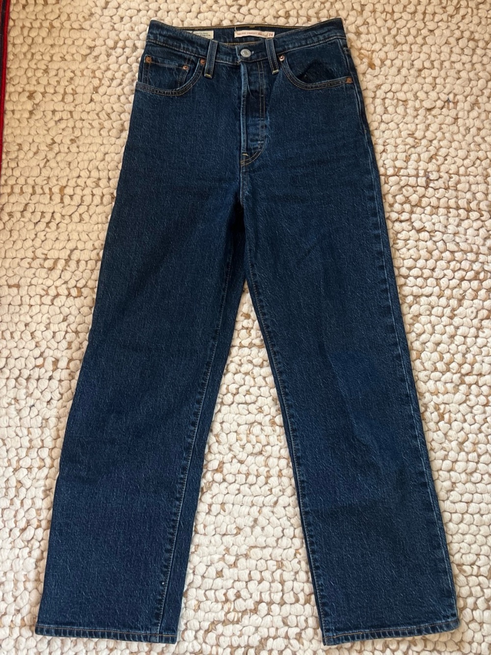 Levi’s ribcage straight ankle